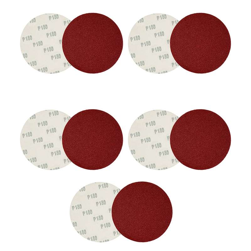 سنباده پشت کرکی مدل P180 قطر 18سانتی متر مجموعه 10 عددی