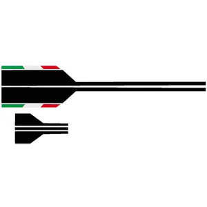 برچسب بدنه خودرو اسپرت غدیر طرح پرچم HOOD CAR IRکد 07 بسته دو عددی