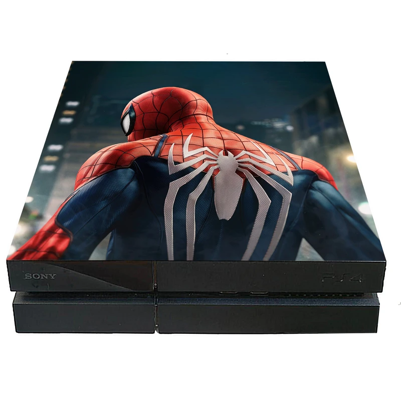 برچسب پلی استیشن 4 فت مدل مرد عنکبوتی 4k کد 256