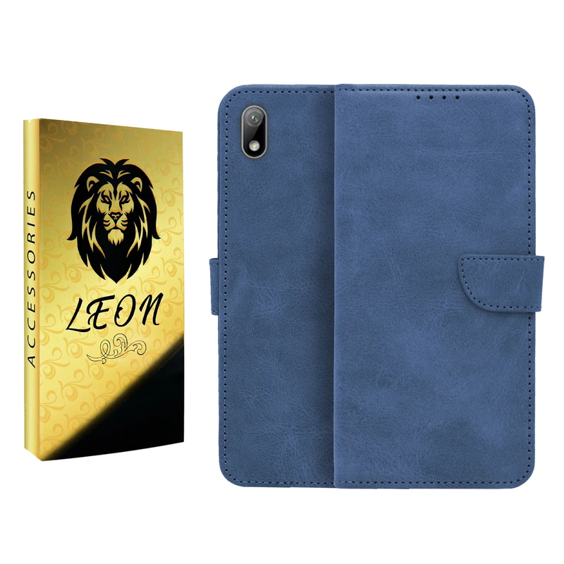 کیف کلاسوری لئون مدل Bers Oro مناسب برای گوشی موبایل هوآوی Y5 2019 / Y5 Prime 2019