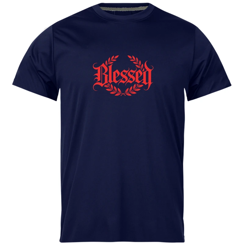 تی‌شرت آستین کوتاه مردانه مدل Blessed 228