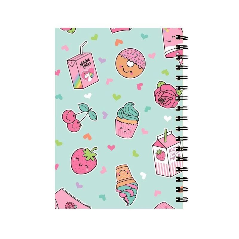 دفتر مشق طرح میوه فانتزی کد D-1081