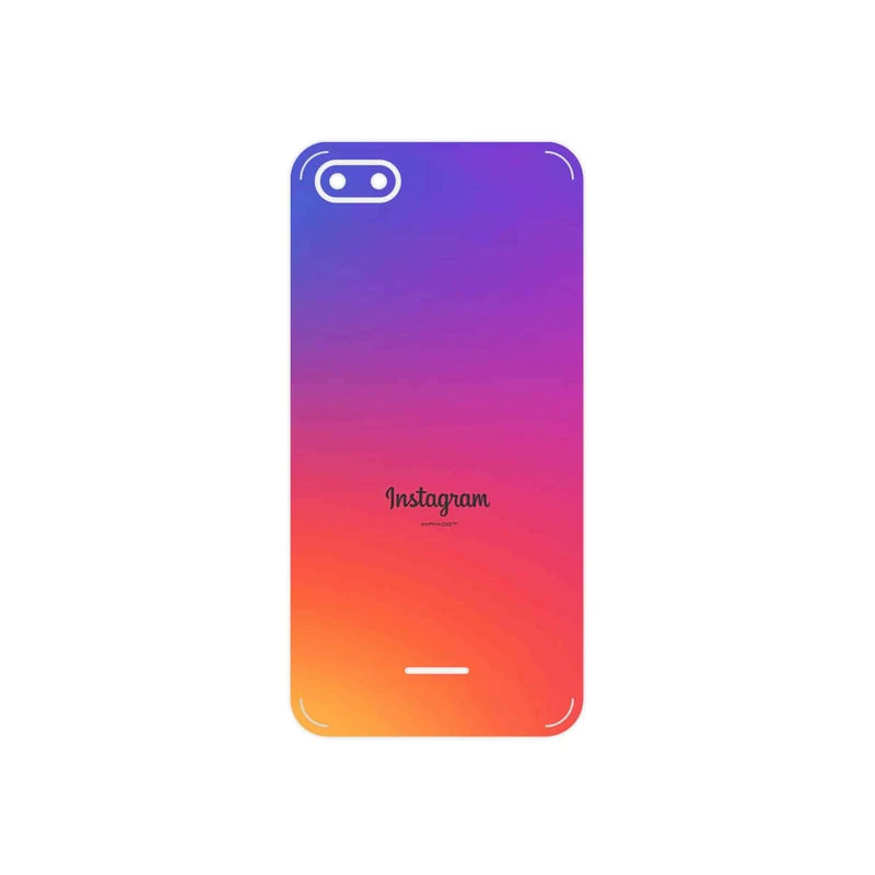 برچسب پوششی ماهوت مدل Instagram مناسب برای گوشی موبایل شیائومی Redmi 6A