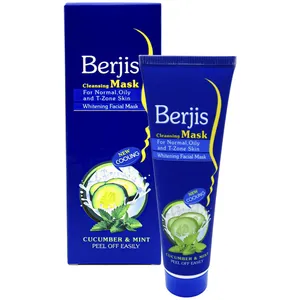 ماسک صورت برجیس مدل CUCUMBER & MINT حجم 100 میلی لیتر