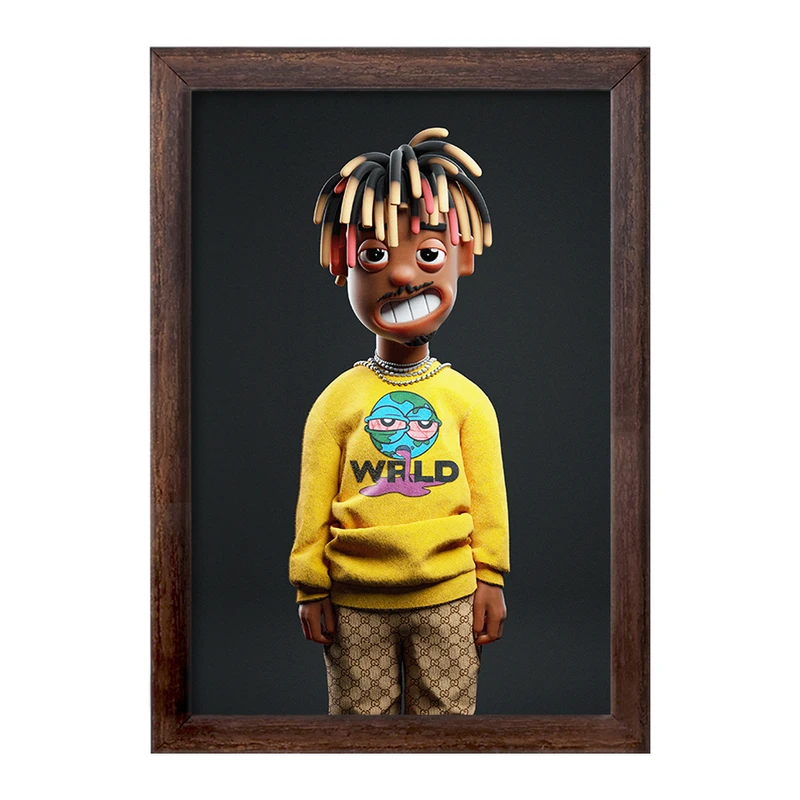 تابلو خندالو طرح جوس ورلد (Juice WRLD) کد F105