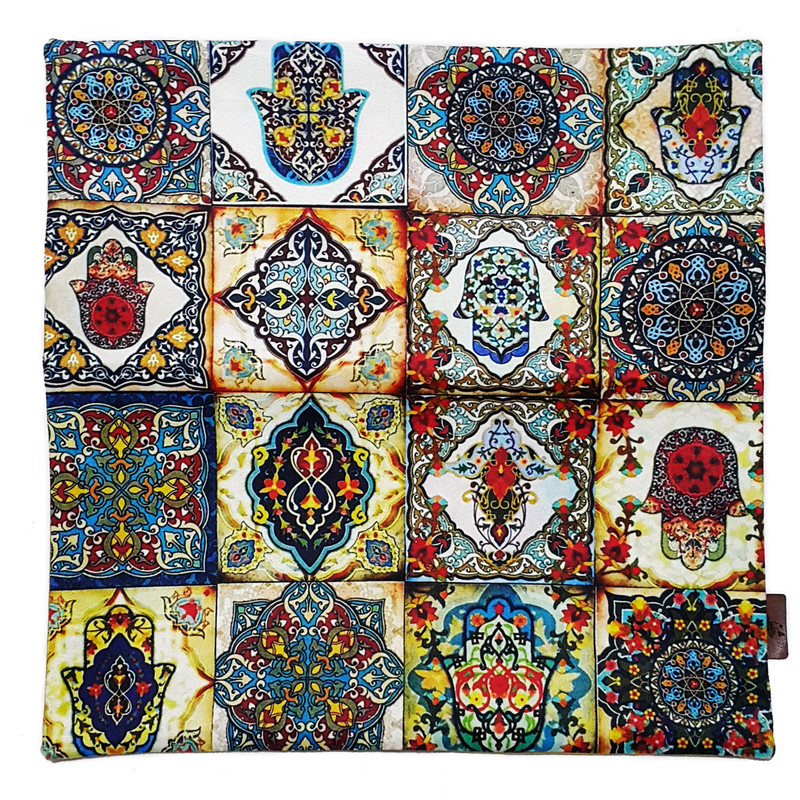 رومیزی کد 70390 به همراه کاور کوسن