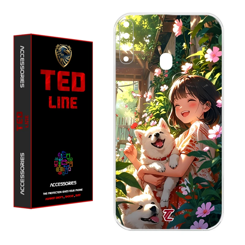 کاور تدلاین طرح سگ کد 1177 مناسب برای گوشی موبایل سامسونگ Galaxy A20S