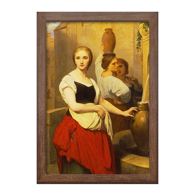 تابلو خندالو طرح نقاشی مارگارت در فواره اثر آری شفر کد F12160