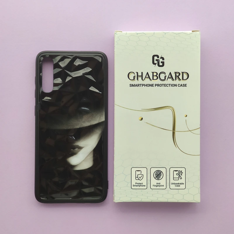 کاور قاب گارد مدل الماسی دخترانه مناسب برای گوشی موبایل سامسونگ Galaxy A70 /A70S 