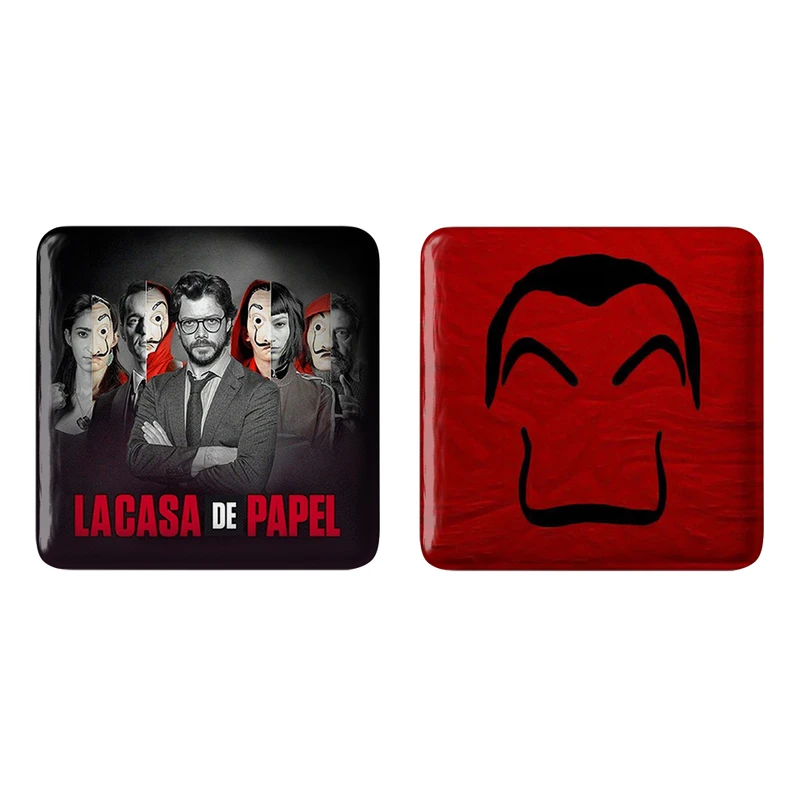 مگنت خندالو مدل سریال Money Heist کد 32433233 مجموعه 2 عددی