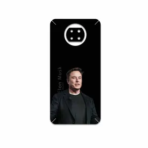 MAHOOT Elon-Musk Cover Sticker for Xiaomi Redmi Note 9T