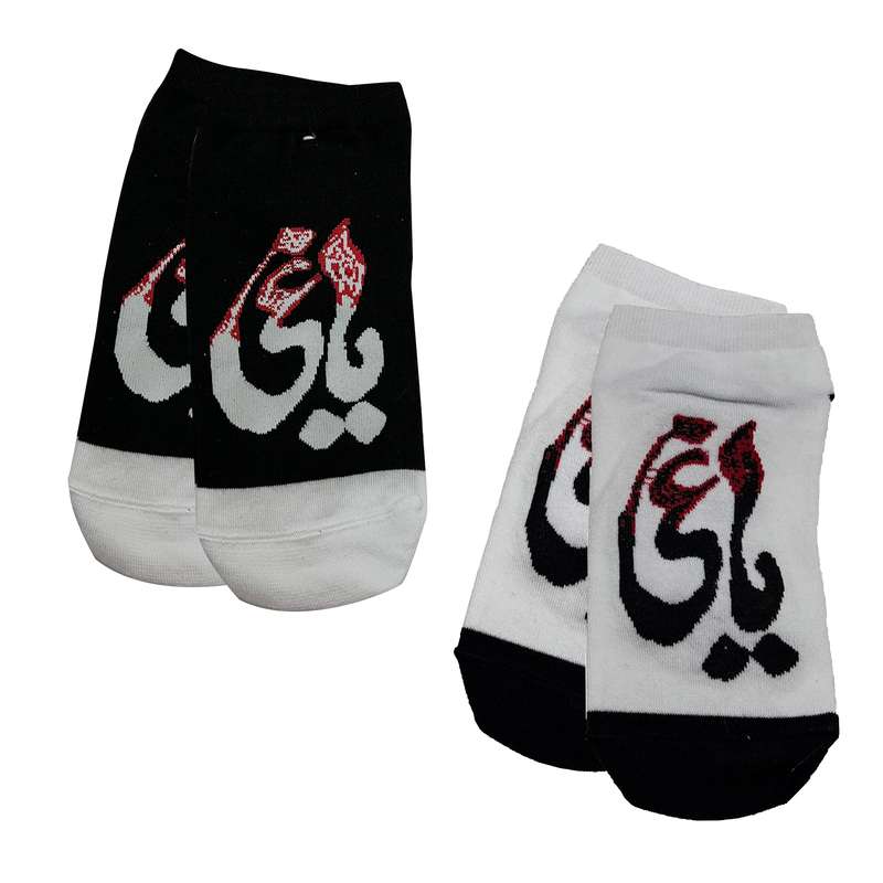 جوراب دخترانه تن پوش هنگامه مدل یاغی مجموعه 2 عددی