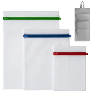 کیسه شستشوی لباس ارگانو مدل Tekstil بسته 4 عددی