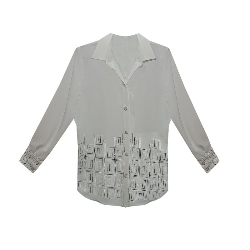 شومیز آستین بلند زنانه مدل n-1sf