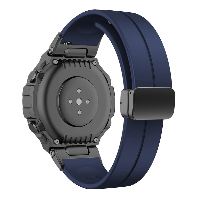 بند آلتیمیت شیلد مدل SIC MAG TXP BK مناسب برای ساعت هوشمند امیزفیت Trex / Trex pro (47mm)