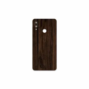 MAHOOT Dark Walnut Wood Cover Sticker for Huawei P Smart 2019