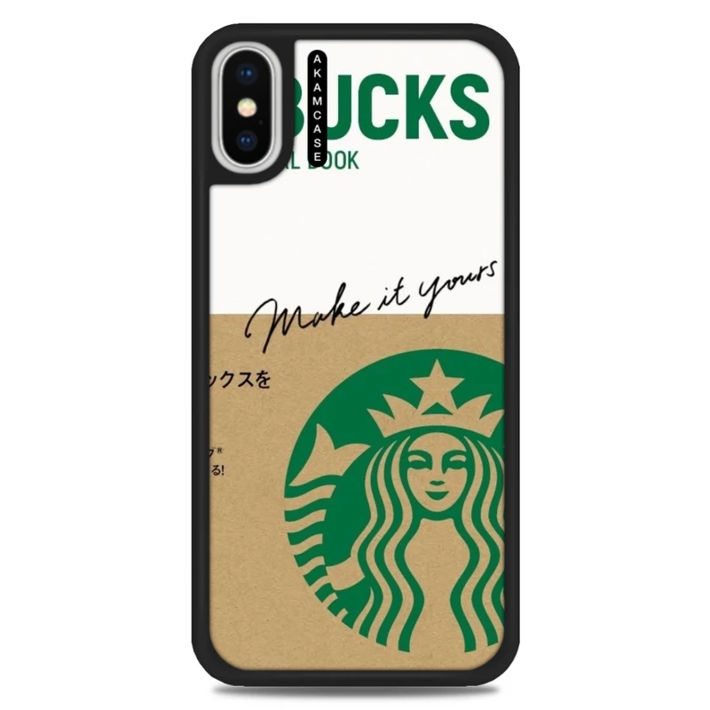 کاور آکام مدل AMCWAX-STARBUCKS6 مناسب برای گوشی موبایل اپل iPhone X/Xs