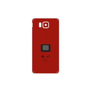 MAHOOT Minimal GameBoy Icon Cover Sticker for Samsung Galaxy Alpha