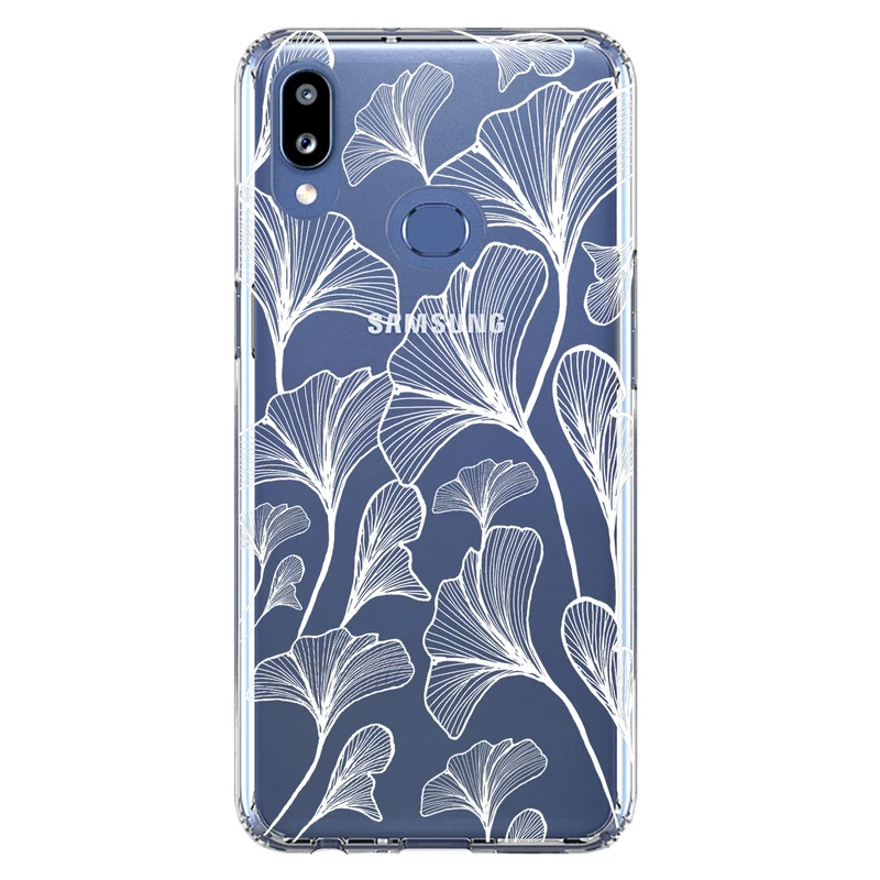 کاور مگافون طرح برگ مدل C51-W مناسب برای گوشی موبایل سامسونگ Galaxy A10 S