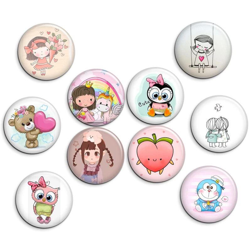 پیکسل پرمانه طرح cute کد pmg.5341 مجموعه 10 عددی