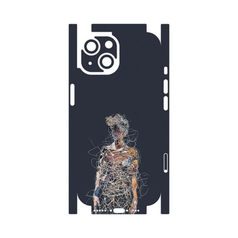 برچسب پوششی ماهوت مدل Strings Digital Art 1-FullSkin مناسب برای گوشی موبایل اپل iPhone 15