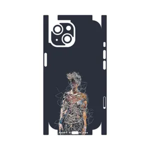 MAHOOT Strings Digital Art 1-FullSkin Cover Sticker for Apple iPhone 15