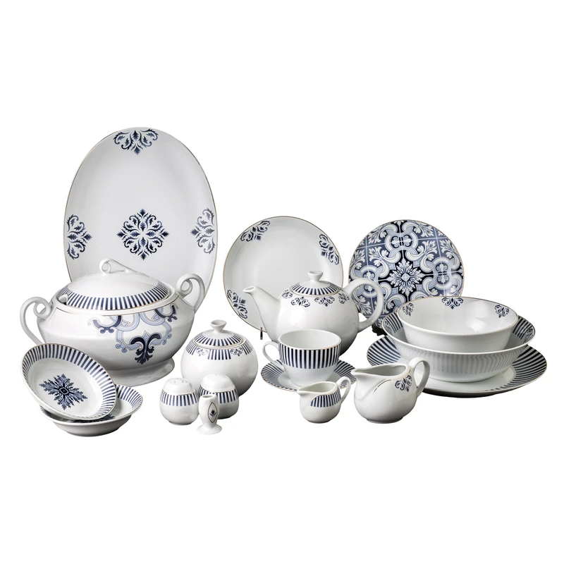 سرویس غذاخوری 86 پارچه 12 نفر مقصود مدل میسن