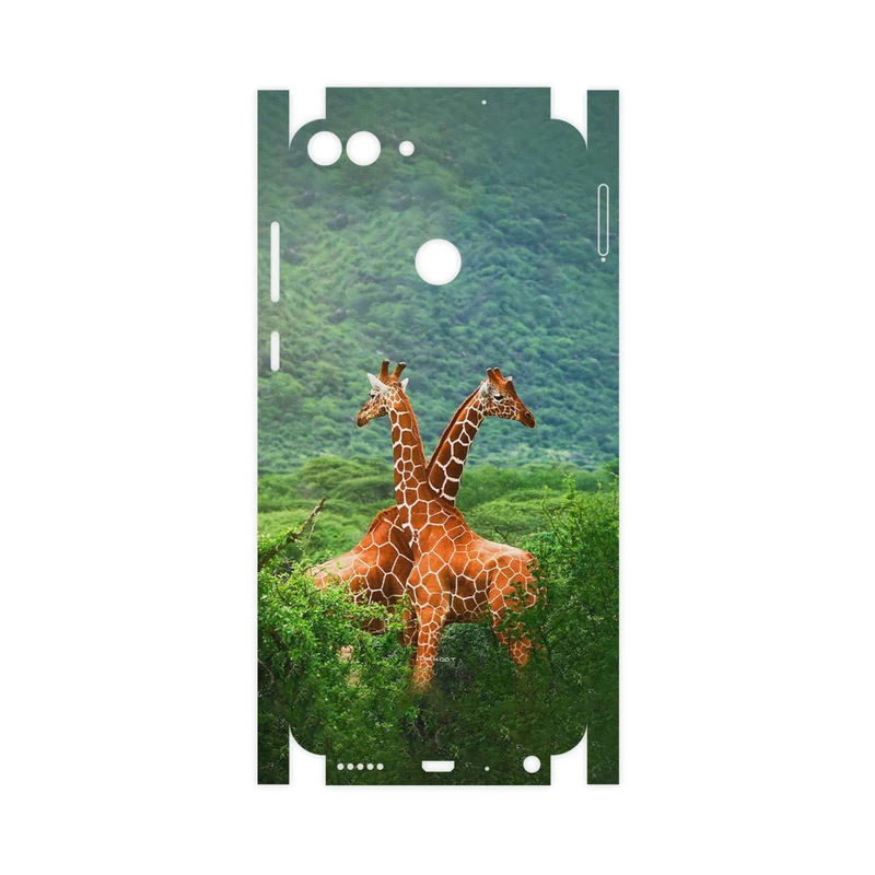 برچسب پوششی ماهوت مدل Giraffe-FullSkin مناسب برای گوشی موبایل هوآوی P Smart