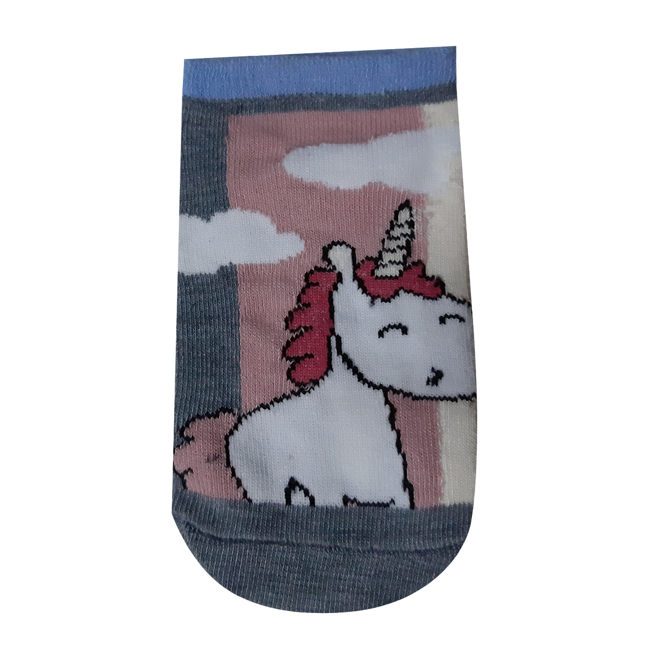 جوراب دخترانه طرح یونیکورن کد 20