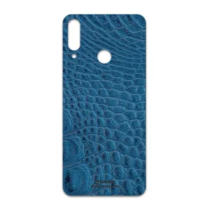 MAHOOT Blue-Crocodile-Leather Cover Sticker for LG W30
