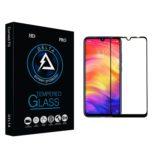 محافظ صفحه نمایش دلتا مدل HD مناسب برای گوشی موبایل شیائومی Redmi Note 7