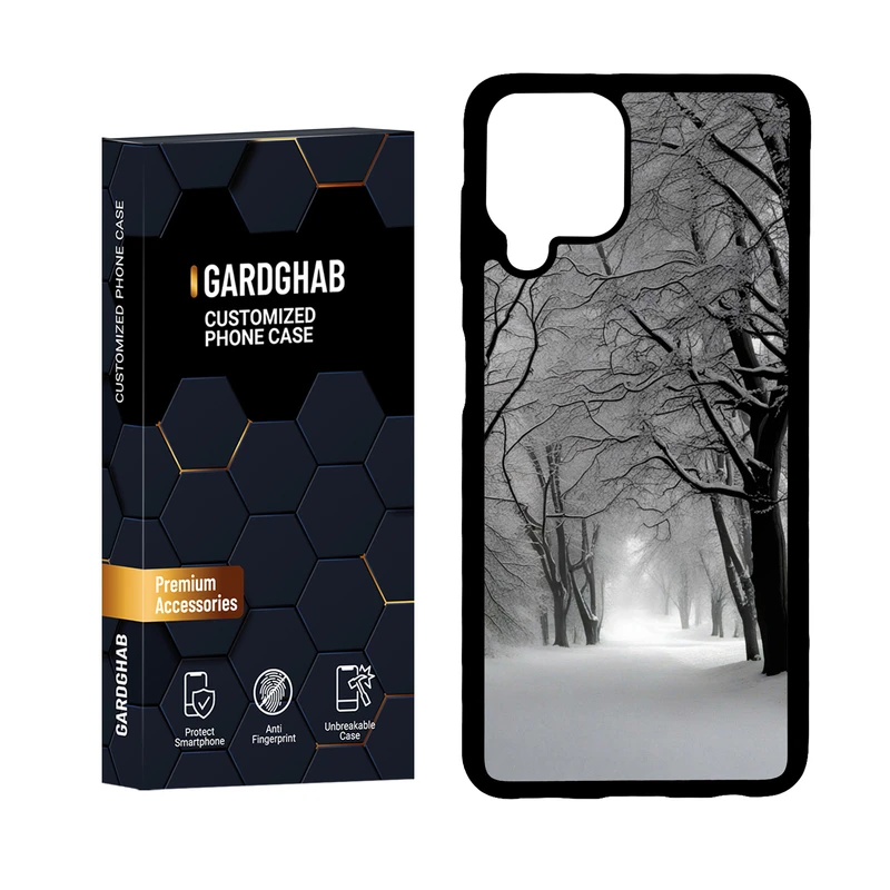   کاور گارد قاب مدل دورژله ای منظره و طبیعت مناسب برای گوشی موبایل سامسونگ Galaxy A22 4G