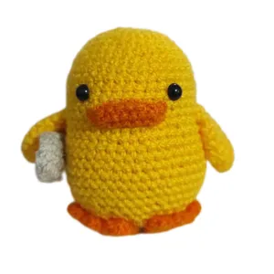 عروسک بافتنی طرح جوجه دستساز