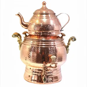 ست کتری و قوری مسی کد 01