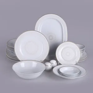 سرویس غذاخوری 28 پارچه 6 نفره مقصود مدل پالومه