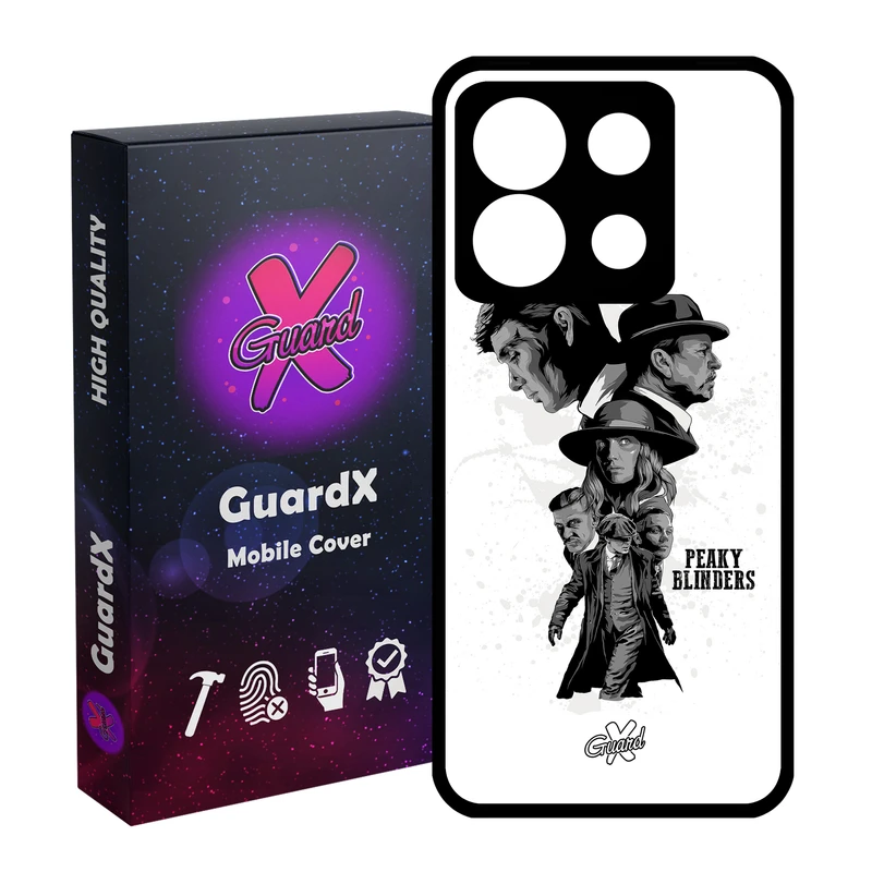 کاور گارد ایکس طرح Peaky Blinders مدل Glass10005 مناسب برای گوشی موبایل شیائومی Redmi Note 13 5G