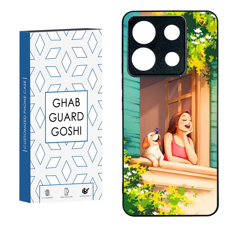 کاور قاب گارد گوشی طرح دخترانه کد TPU-015 مناسب برای گوشی موبایل شیائومی  REDMI NOTE 13 PRO 5G  