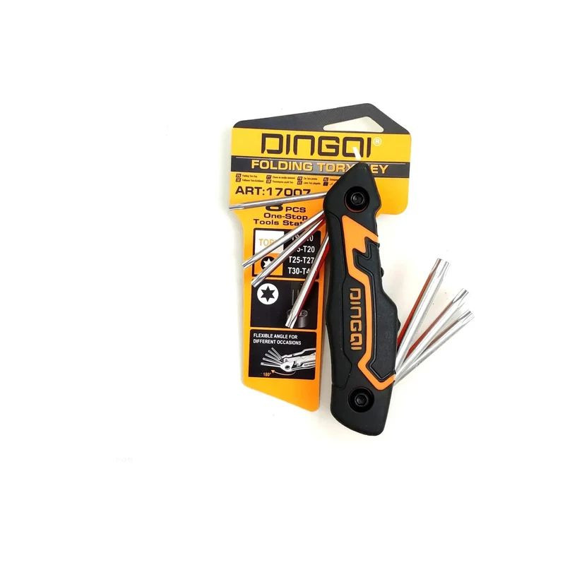 آچار ستاره ای دینگشی مدل A03 مجموعه 8 عددی آچار ستاره ای دینگشی مدل A03 مجموعه 8 عددی