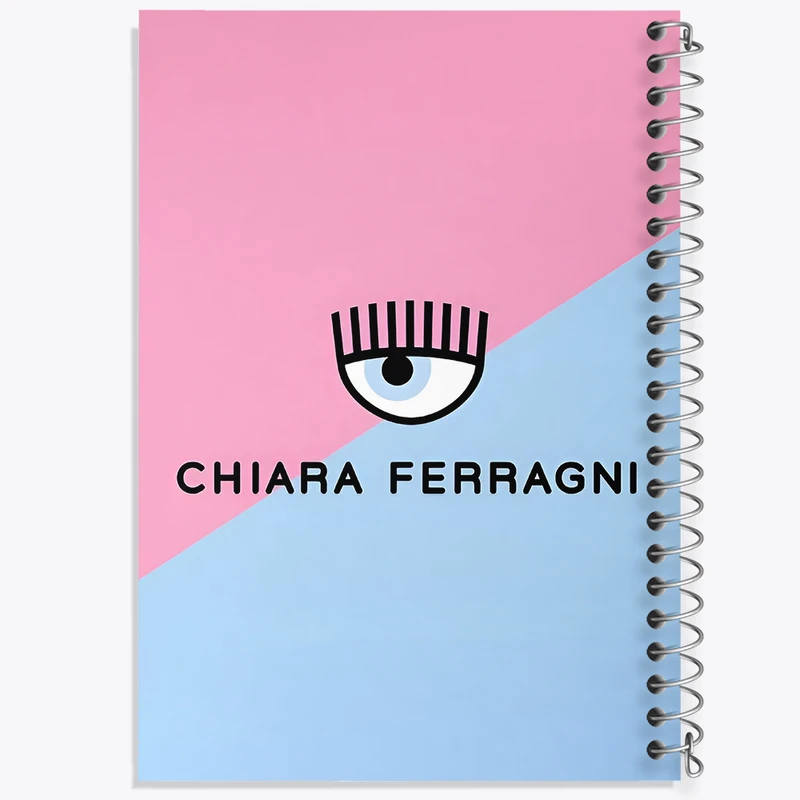 دفتر مشق 100 برگ خندالو طرح کیارا فرانی (Chiara Ferragni) کد N2703