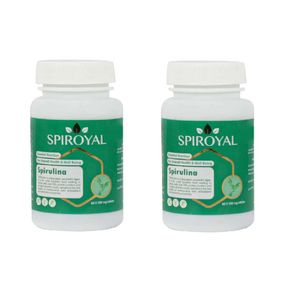 قرص جلبک اسپیرویال 2 بسته 60 عددی