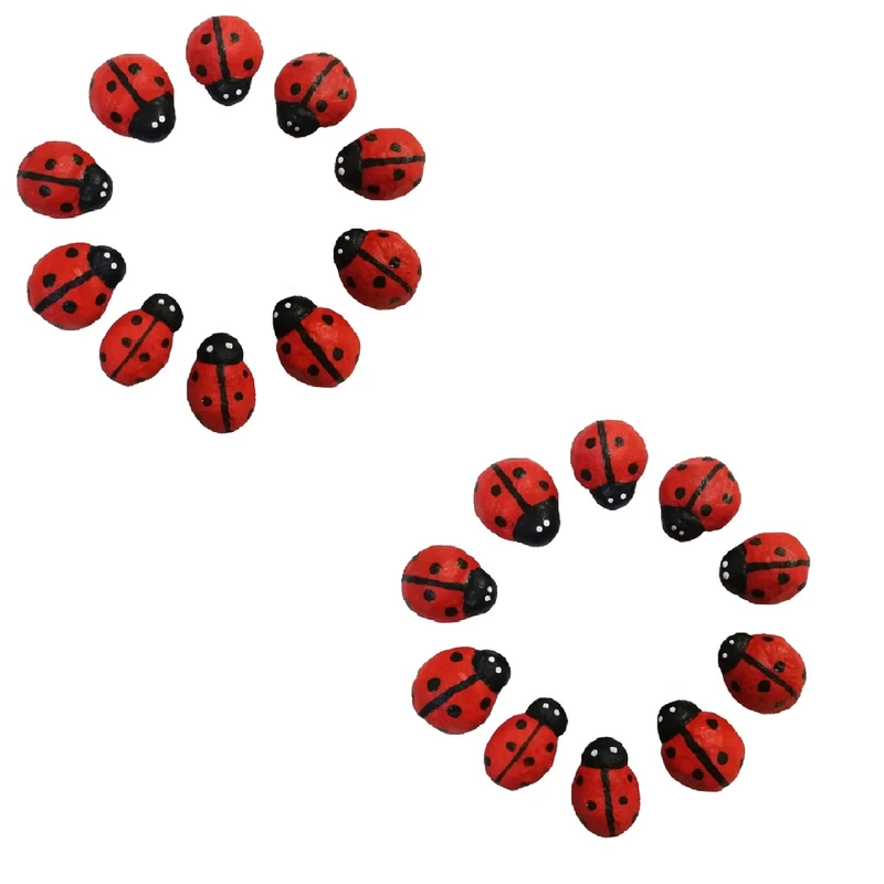 مگنت طرح کفشدوزک کد 7D مجموعه 20 عددی