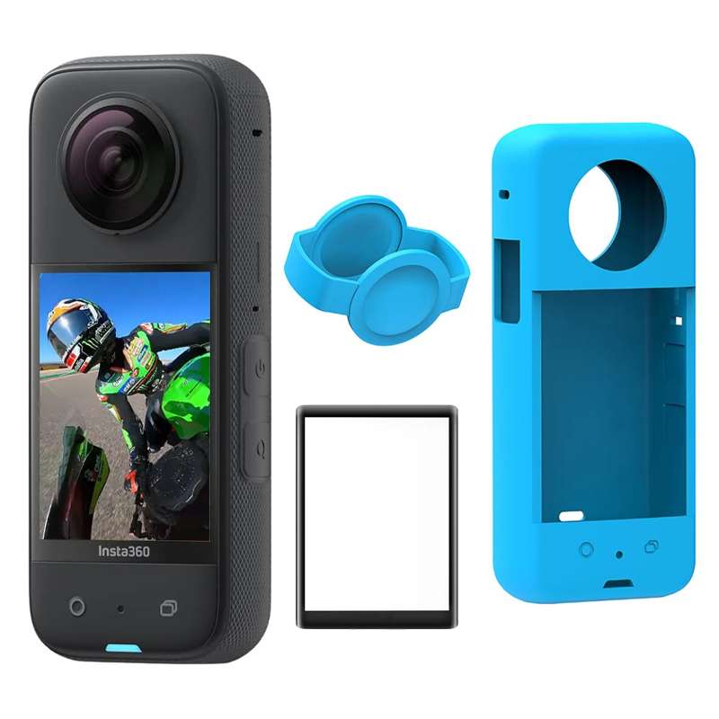 دوربین فیلم برداری ورزشی اینستا 360 مدل insta360 x3 به همراه لوازم جانبی