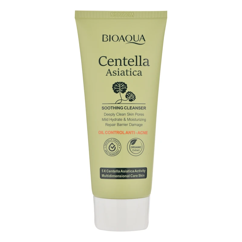 فوم شستشوی صورت بی آکوا مدل Centella مناسب برای انواع پوست وزن 100 گرم