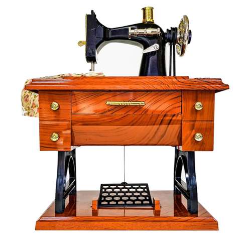 جعبه موزیکال مدل  چرخ خیاطی