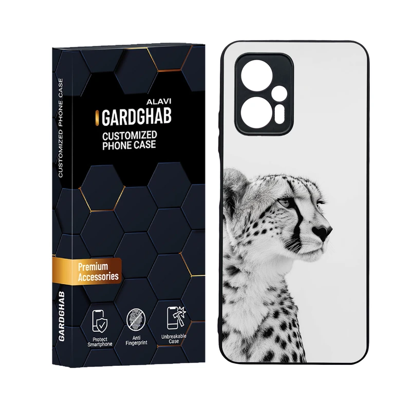  کاور گارد قاب علوی مدل  دورژله ای پشت گلس حیوانات مناسب برای گوشی موبایل شیائومی Poco X4 GT