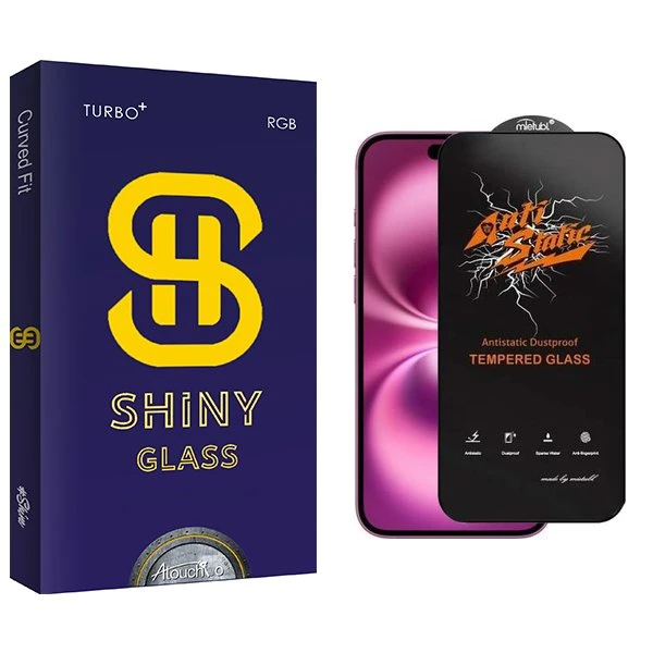 محافظ صفحه نمایش آتوچبو مدل Shinynewpkg Antistatic مناسب برای گوشی موبایل اپل iPhone 16