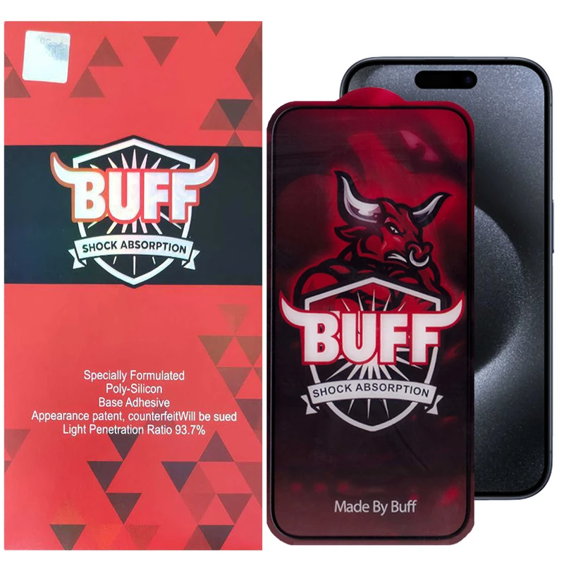 محافظ صفحه نمایش بوف مدل Crystal Pro مناسب برای گوشی موبایل اپل iPhone 15 Pro