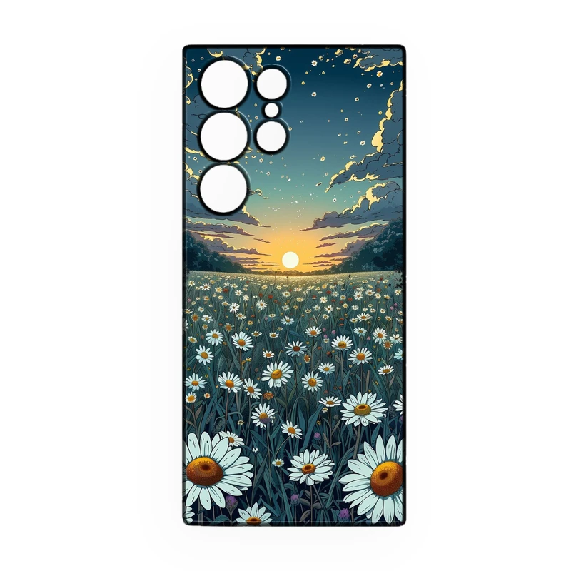 کاور طرح گل کد 340 مناسب برای گوشی موبایل سامسونگ Galaxy S24 Ultra  