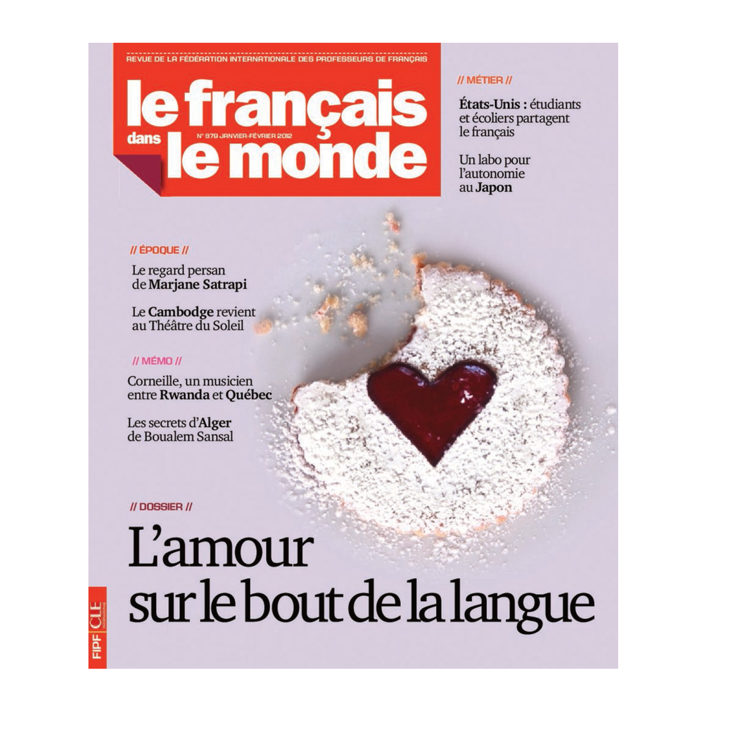 مجله Le français dans le monde ژانویه - فوریه  2012