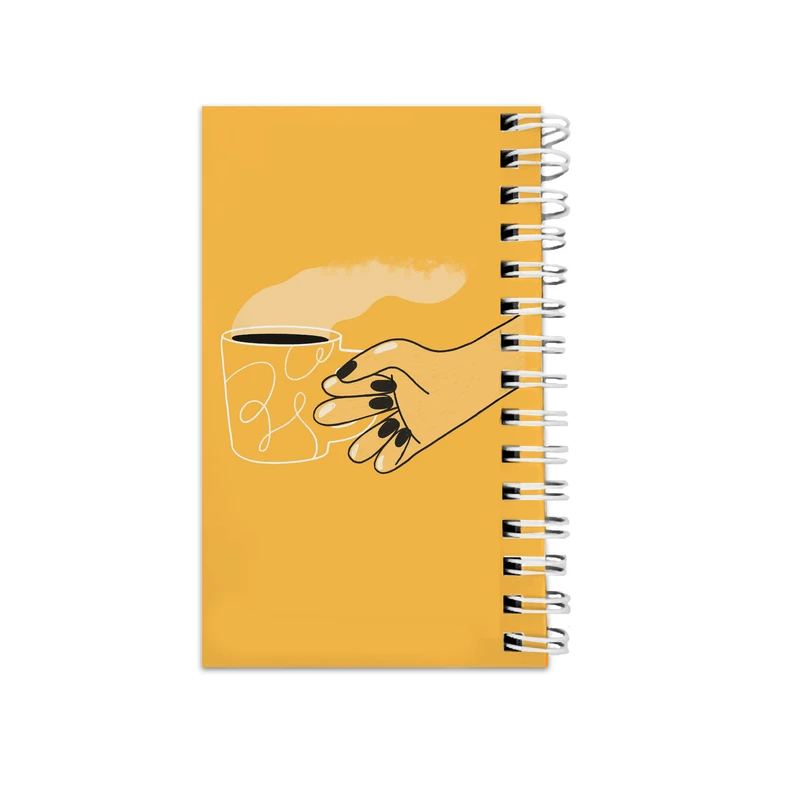 دفترچه یادداشت مدل to do list طرح کافه و قهوه کد 02998